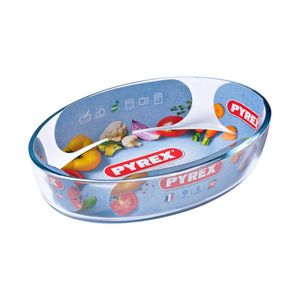 OVÁLNY PEKÁČ PYREX 1, 6L, 26X18X6CM, SKLO vyobraziť