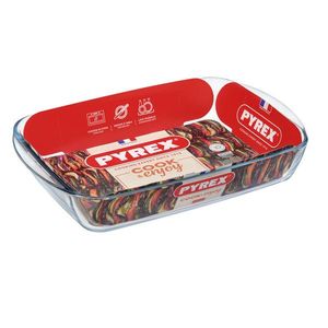 SKLENENÁ NÁDOBA NA PEČENIE PYREX 3, 7L, 40X27X6CM vyobraziť