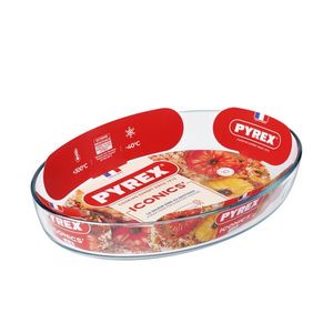 OVÁLNY PEKÁČ PYREX 4, 2L, 40X27X7CM, SKLO vyobraziť