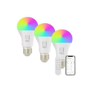 Smart LED žiarovka E27 11W RGB+CCT IMMAX NEO 07733CDO WiFi Tuya sada 3ks vyobraziť