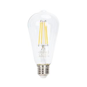 B.V. LED Stmievateľná žiarovka FILAMENT ST64 E27/6W/230V 2700K - vyobraziť