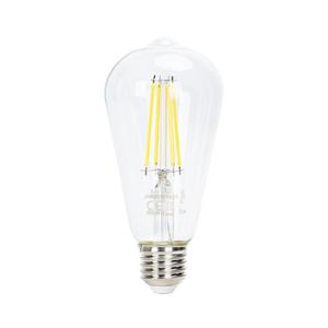 B.V. LED Stmievateľná žiarovka FILAMENT ST64 E27/6W/230V 6500K - vyobraziť