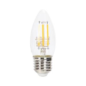 B.V. LED Stmievateľná žiarovka FILAMENT C35 E27/4W/230V 2700K - vyobraziť