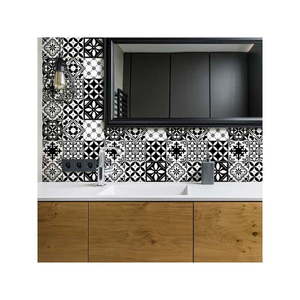 Sada 30 nástenných samolepiek Ambiance Decal Tiles Azulejos Rosario, 10 × 10 cm vyobraziť