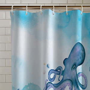 Sprchový záves 180x180 cm Octopus – Catherine Lansfield vyobraziť