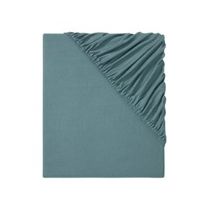 LIVARNO home Napínacia džersejová plachta, 140 – 160 x 200 cm (petrolejová) vyobraziť