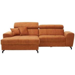 Carryhome ROHOVÁ SEDACIA SÚPRAVA, textil, oranžová vyobraziť