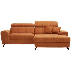 Carryhome ROHOVÁ SEDACIA SÚPRAVA, textil, oranžová vyobraziť