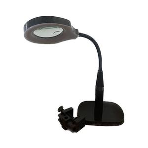 LED Stmievateľná stolná lampa s bifokálnou lupou LED/6W/230V čierna vyobraziť