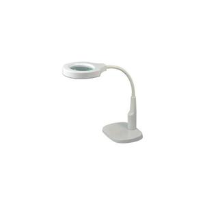 LED Stmievateľná stolná lampa s bifokálnou lupou LED/6W/230V biela vyobraziť