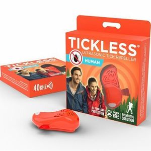 TICKLESS® HUMAN Ultrazvukový repelent protikliešťom a blchám pre ľudí, oranžový vyobraziť