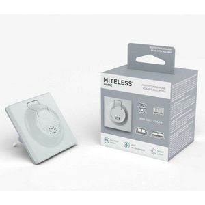 MITELESS® Home Ultrazvukový odpudzovač roztočov vdomácnosti, sivý vyobraziť