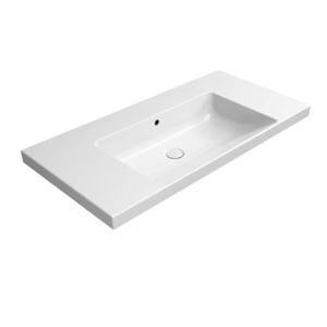 GSI - NORM keramické umývadlo 100x50cm, BEZ OTVORU, biela ExtraGlaze 8633011 vyobraziť