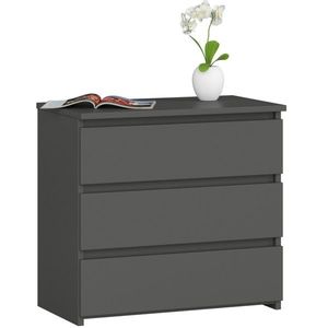 Komoda CL3 60 cm grafitově šedá vyobraziť