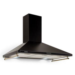 Klarstein Victoria 90, digestor, 90 cm, nástenný, 644, 5 m³/h, LED, retro dizajn, slonovinový vyobraziť