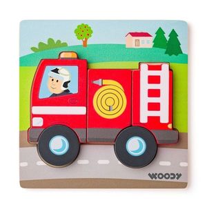 Woody Puzzle Baby Hasič vyobraziť