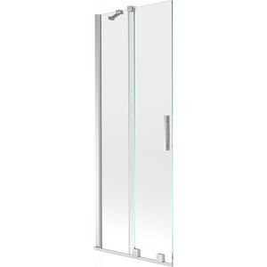 MEXEN/S - Velar Dvojkrídlová posuvná vaňová zástena 70 x 150 cm, transparent, chróm 896-070-000-01-01 vyobraziť