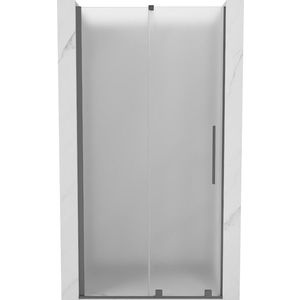 MEXEN/S - Velár posuvné sprchové dvere 120 cm, dekor, grafit metal 871-120-000-31-95 vyobraziť