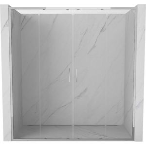 MEXEN/S - Exo dvojité posuvné sprchové dvere 190 cm, transparent, chróm 8152-190-000-01-00 vyobraziť