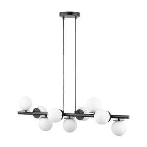Luster na lanku AVOLA 9xG9/12W/230V čierna vyobraziť