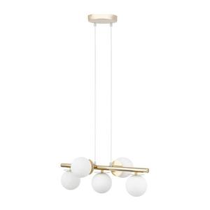 Luster na lanku AVOLA 5xG9/12W/230V zlatá vyobraziť