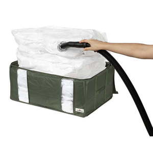 Vákuový látkový úložný box na oblečenie 65x45x27 cm Ecologik – Compactor vyobraziť