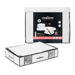 Vákuový/vystužený látkový úložný box na oblečenie 65x50x15, 5 cm Life – Compactor vyobraziť