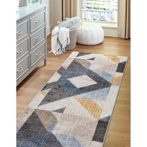 Svetlosivý behúň 80x250 cm Soft Halleby – FD vyobraziť