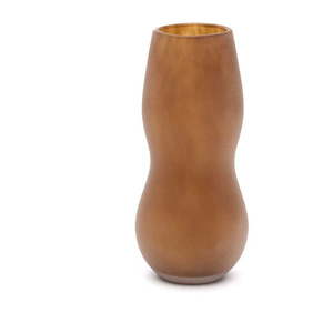 Hnedá sklenená váza (výška 32 cm) Crila – Kave Home vyobraziť