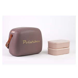 Hnedý chladiaci box 6 l Classic Gold – Polarbox vyobraziť