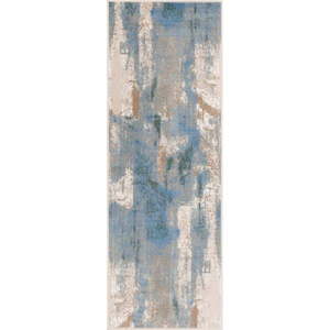 Svetlomodrý behúň 70x200 cm Sensi Zashi – FD vyobraziť