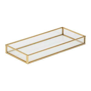 Sklenená dekoračná tácka 22x10 cm Soanet – Kave Home vyobraziť