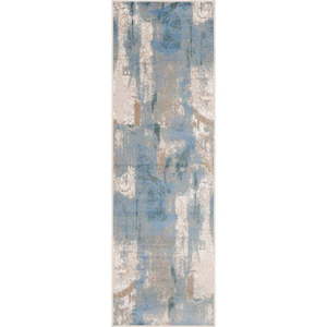 Svetlomodrý behúň 80x250 cm Sensi Zashi – FD vyobraziť