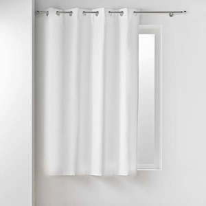 Biely termo/odhlučňovací záves z mikrovlákna 135x180 cm Micropolar – douceur d'intérieur vyobraziť