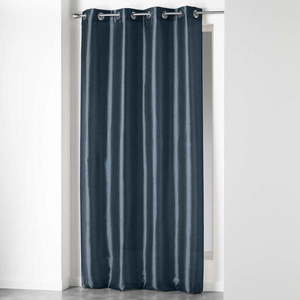 Tmavomodrý záves z mikrosaténu 140x240 cm Shana – douceur d'intérieur vyobraziť