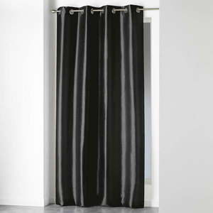 Čierny záves z mikrosaténu 140x240 cm Shana – douceur d'intérieur vyobraziť