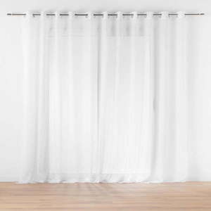 Biela voálová záclona 400x240 cm Lissea – douceur d'intérieur vyobraziť