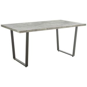 P & B JEDÁLENSKÝ STÔL, čierna, sivá, 160/90/76 cm vyobraziť
