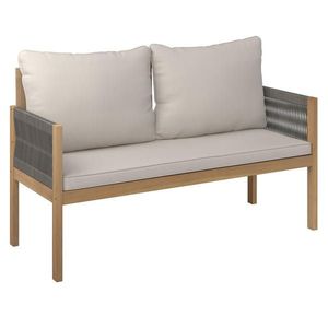 Ambia Garden ZÁHRADNÁ LAVICA drevo, plast, textil vyobraziť