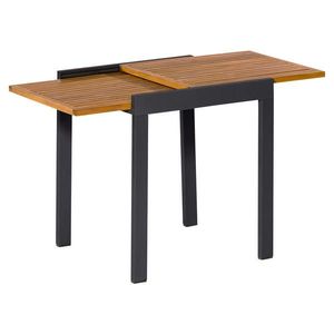 Gardenson STÔL NA BALKÓN, drevo, kov, 65-130/75/65 cm vyobraziť