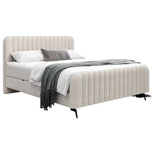 MID.YOU AMERICKÁ POSTEĽ, 180/200 cm, drevo, textil, kompozitné drevo, béžová vyobraziť