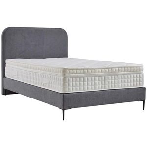 MID.YOU BOXSPRINGOVÁ POSTEĽ, 140/200 cm, textil, kompozitné drevo, sivá vyobraziť