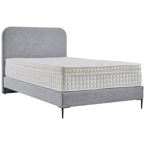 MID.YOU BOXSPRINGOVÁ POSTEĽ, 140/200 cm, textil, kompozitné drevo, svetlosivá vyobraziť