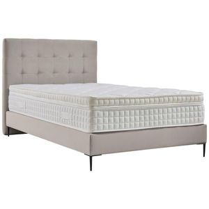 MID.YOU BOXSPRINGOVÁ POSTEĽ, 140/200 cm, textil, kompozitné drevo, krémová vyobraziť