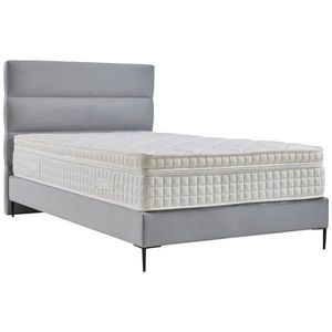 MID.YOU BOXSPRINGOVÁ POSTEĽ, 140/200 cm, textil, kompozitné drevo, svetlosivá vyobraziť