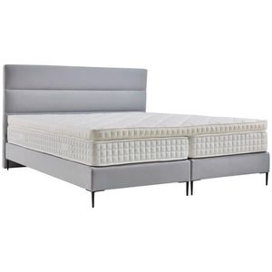 MID.YOU BOXSPRINGOVÁ POSTEĽ, 200/200 cm, textil, kompozitné drevo, svetlosivá vyobraziť