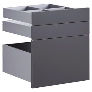 Hom`in SADA ZÁSUVIEK, antracitová, 45, 3/50, 3/46, 8 cm vyobraziť