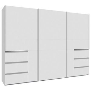 Carryhome SKRIŇA S POS. DVER. – HOR.VED, biela, 270/200/61 cm vyobraziť