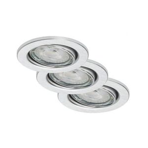 Briloner 7148-039-SADA 3xLED Stmievateľné kúpeľňové svietidlo GU10/5, 5W/230V IP23 vyobraziť