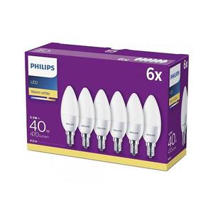 Philips LED Žiarovka Philips E14/5, 5W/230V 2700K vyobraziť